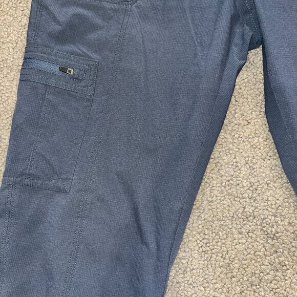 KUHL Women's HORIZN Skinny Cargo Hiking Outdoor PANTS in Navy Size: 12R - Picture 3 of 14